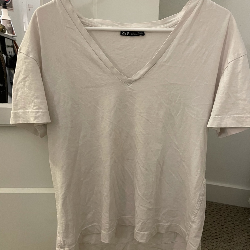Whit T Shirt from Zara
